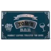 Tom - Personalised Bar Sign