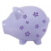 Flowers - Jumbo Piggy Bank