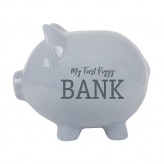 My First Piggy Bank (Grey) - Piggy Bank