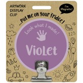 Violet - Kids Artwork Clip