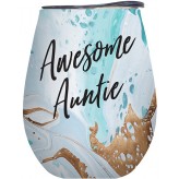 Auntie - On Cloud Wine Tumbler