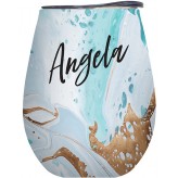 Angela - On Cloud Wine Tumbler