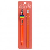 Rainbow Heart - I Saw This Pen Set