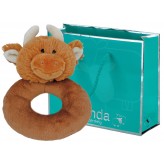 Highland Coo Baby Rattle  - Jomanda