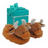 Highland Coo Baby Slippers  - Jomanda