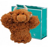 Highland Coo Hand Puppet  - Jomanda