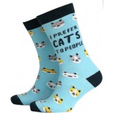 I Prefer Cats to People-Sock Therapy (M)