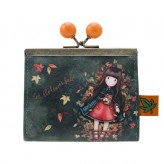 972GJ01-Clasp Purse-Autumn Leave-Gorjuss