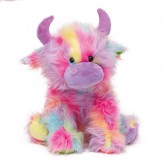 Large Highland Coo Rainbow  - Jomanda