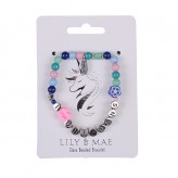 I HeartUnicorns-L&M BeadedF/shipBracelet