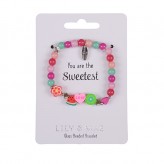 Sweet - L&M Beaded Friendship Bracelet