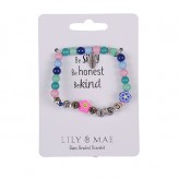 Be Kind - L&M Beaded Friendship Bracelet