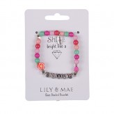 Shine - L&M Beaded Friendship Bracelet