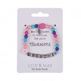 Awesome - L&M Beaded Friendship Bracelet