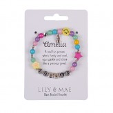 Amelia - L&M Beaded F/ship Bracelet