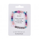 Ellie - L&M Beaded Friendship Bracelet