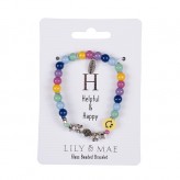 H - L&M Beaded Friendship Bracelet
