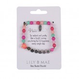 Hannah - L&M Beaded F/ship Bracelet