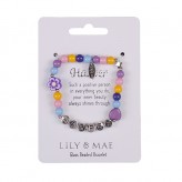 Harper - L&M Beaded F/ship Bracelet