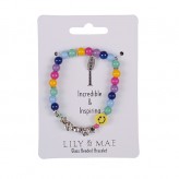 I - L&M Beaded Friendship Bracelet