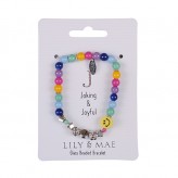 J - L&M Beaded Friendship Bracelet