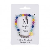 M - L&M Beaded Friendship Bracelet