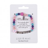 Maddie - L&M Beaded F/ship Bracelet