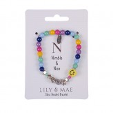 N - L&M Beaded Friendship Bracelet