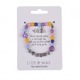 Olivia - L&M Beaded F/ship Bracelet