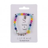 S - L&M Beaded Friendship Bracelet