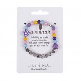 Savannah - L&M Beaded F/ship Bracelet