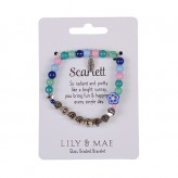 Scarlett - L&M Beaded F/ship Bracelet