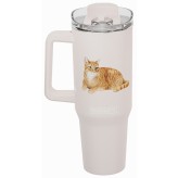 Tabby Orange - 40oz Tumbler Serengeti