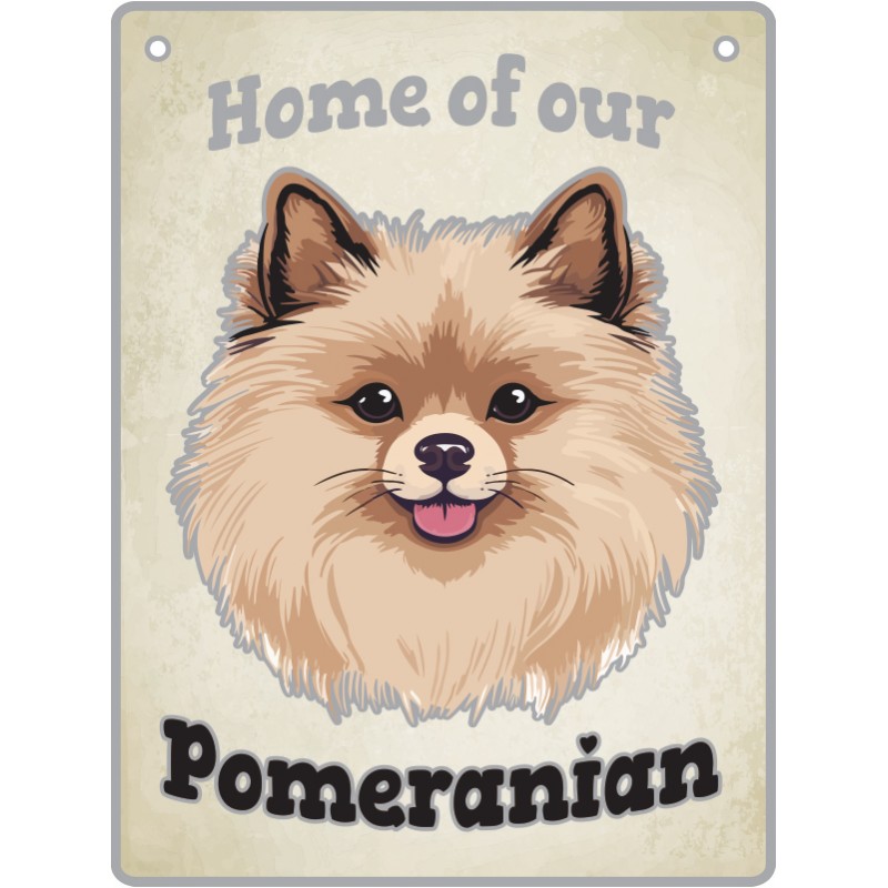 Pomeranian - Pet Sign