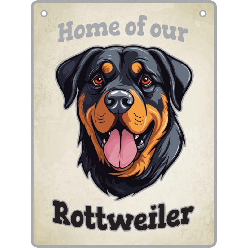 Rottweiler - Pet Sign