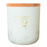 Cat - Sentiment Candle