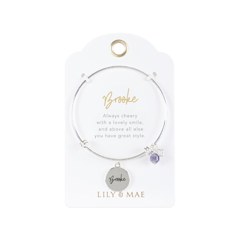 Brooke - L&M Personalised Bangle