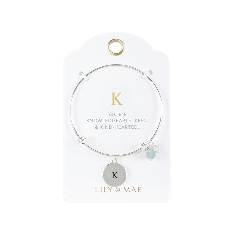 K - L&M Personalised Bangle
