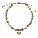 Calcite Beaded Bracelet - Bee Jewellery