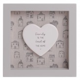 Family - Square Framed Plaque