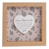 Grandparents - Square Framed Plaque