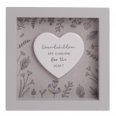 Grandchildren - Square Framed Plaque