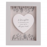 Daughter - Rectangle Framed Plaque