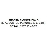 Moments Shaped Plaques Pack