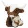 Mini Longhorn Brown and Cream - Jomanda