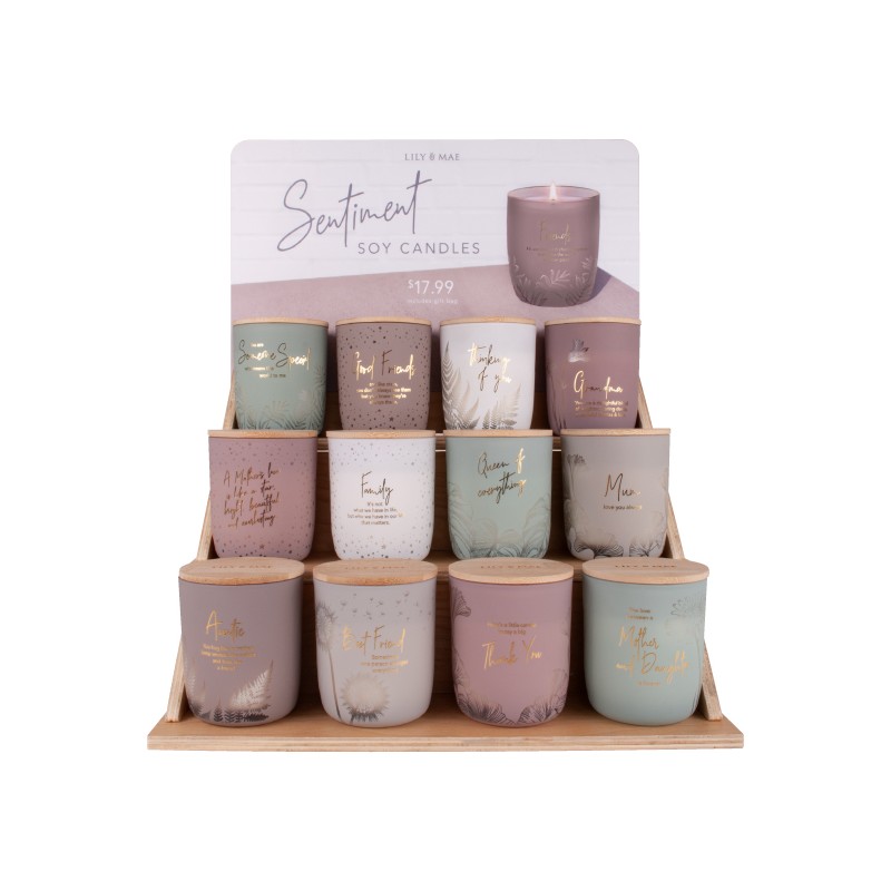Lily & Mae Star Sign Soy Candle Deal