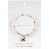 You Are Loved - L&M Charm Bracelet