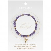 Life is Beautiful - L&M Charm Bracelet