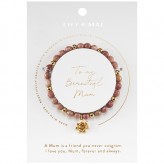 To My Beautiful Mum - L&M Charm Bracelet