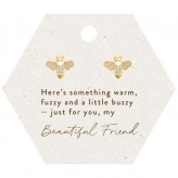 GP Bee Stud Earrings Large -BB Jewellery